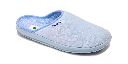DrLuigi® Orthopedic Slippers for Men - Comfortable baby blue Medical Footwear