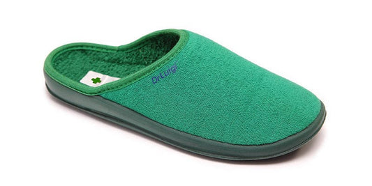 DrLuigi® Orthopedic Slippers for Men - Comfortable green Medical Footwear