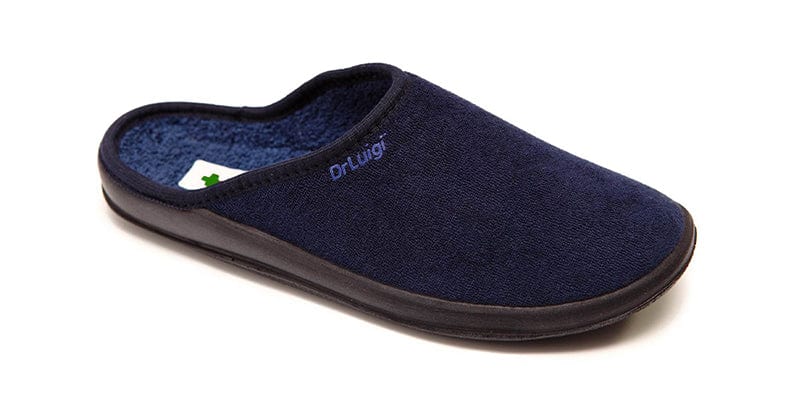 DrLuigi® Orthopedic Slippers for Women - Comfortable navy blue Medical Footwear