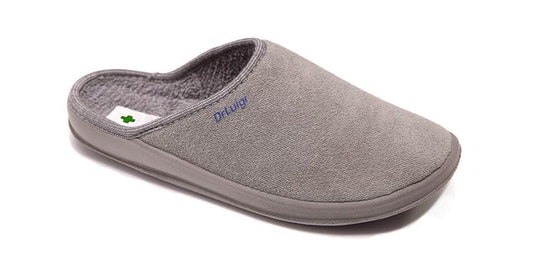 DrLuigi® Orthopedic Slippers for Women - Comfortable gray Medical Footwear