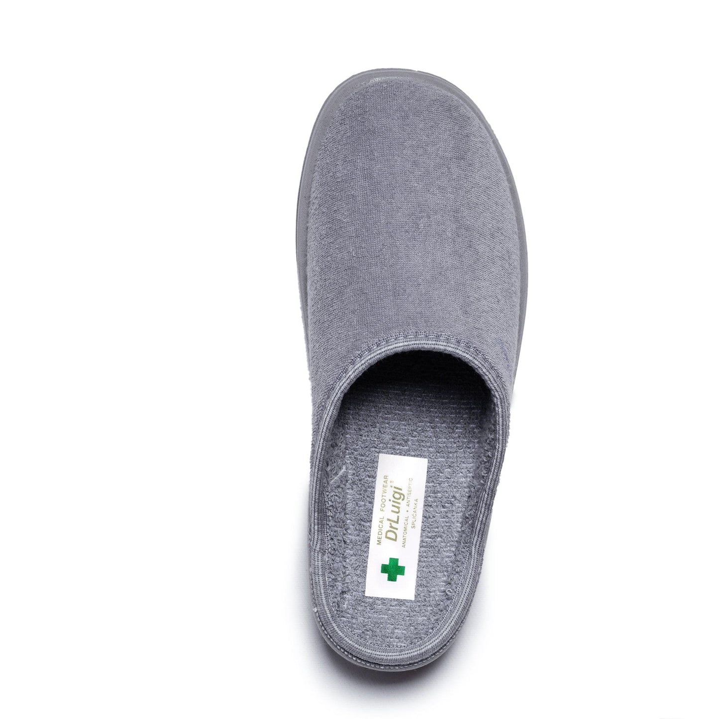 DrLuigi® Orthopedic Slippers for Men - Comfortable gray Medical Footwear