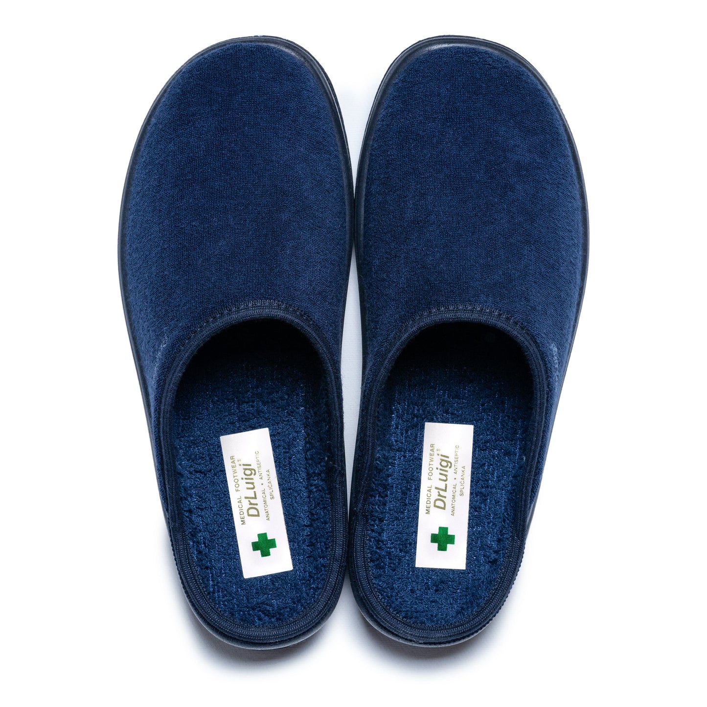 DrLuigi® Orthopedic Slippers for Women - Comfortable navy blue Medical Footwear
