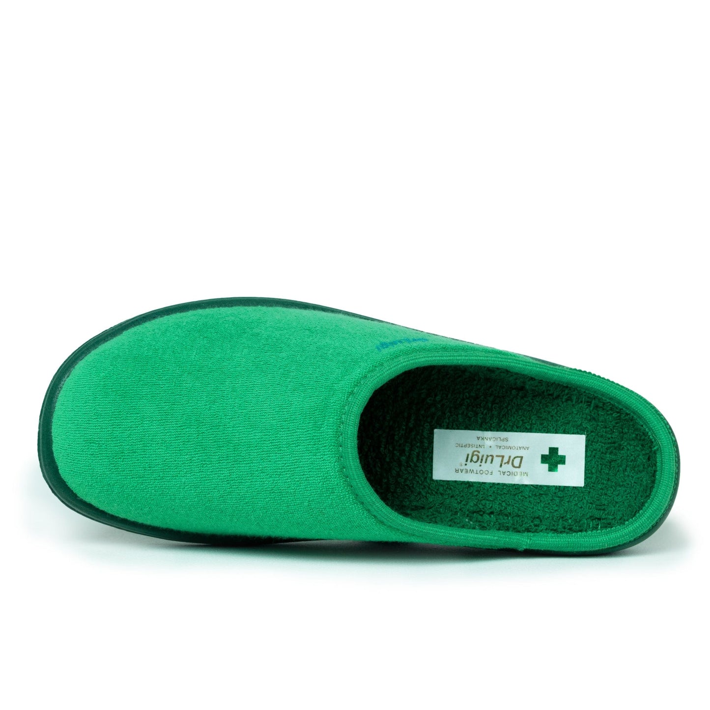 DrLuigi® Orthopedic Slippers for Men - Comfortable green Medical Footwear