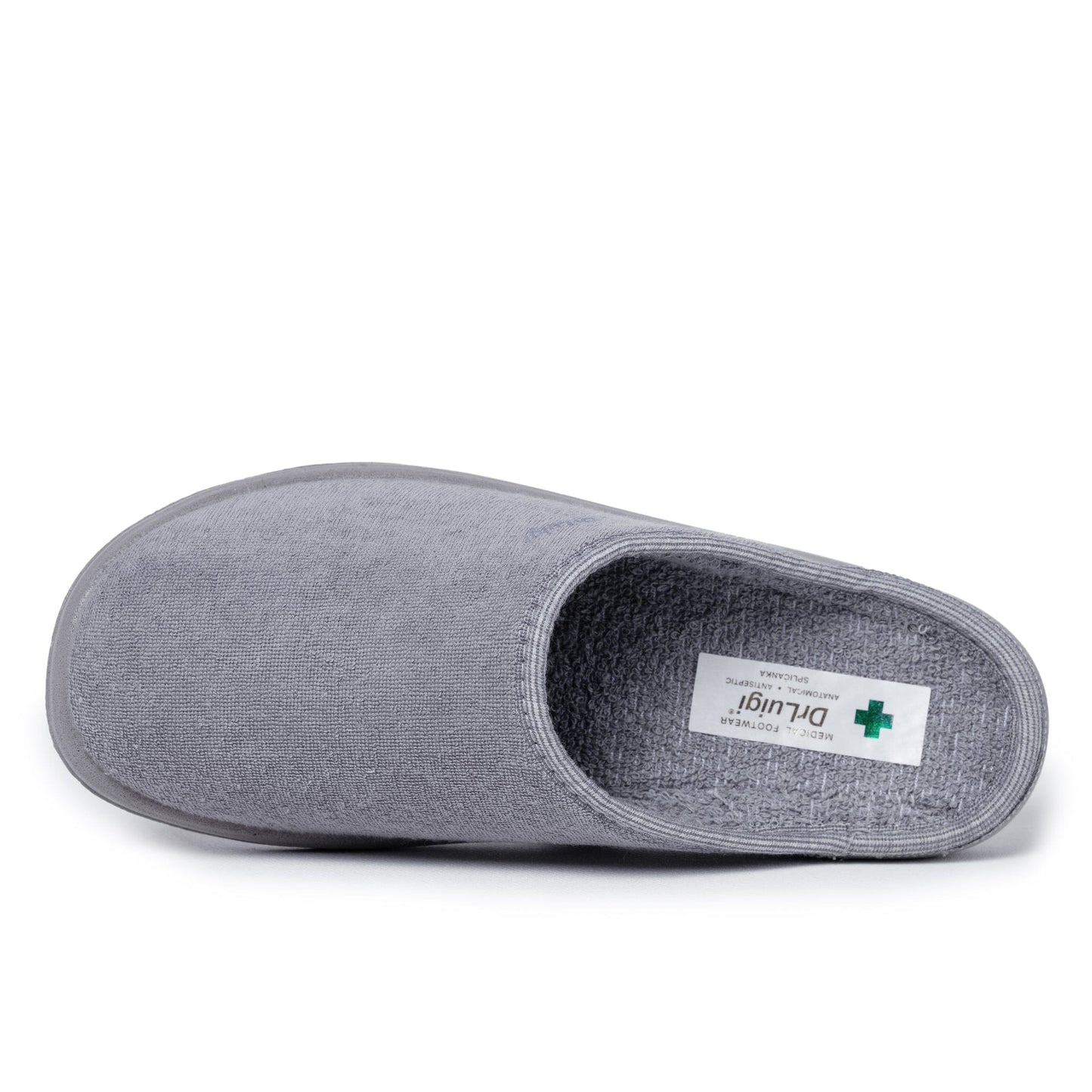 DrLuigi® Orthopedic Slippers for Men - Comfortable gray Medical Footwear