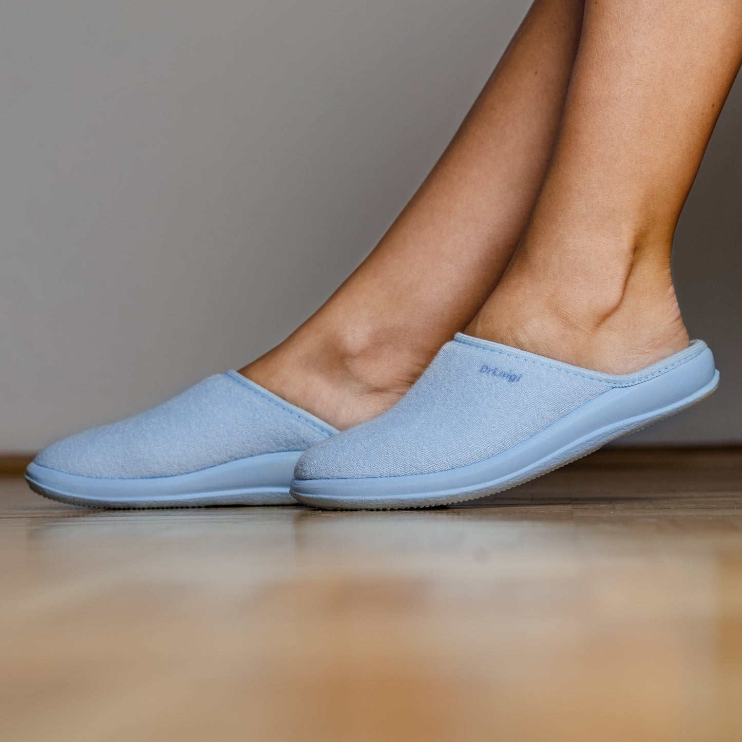 DrLuigi® Orthopedic Slippers for Women - Comfortable baby blue Medical Footwear